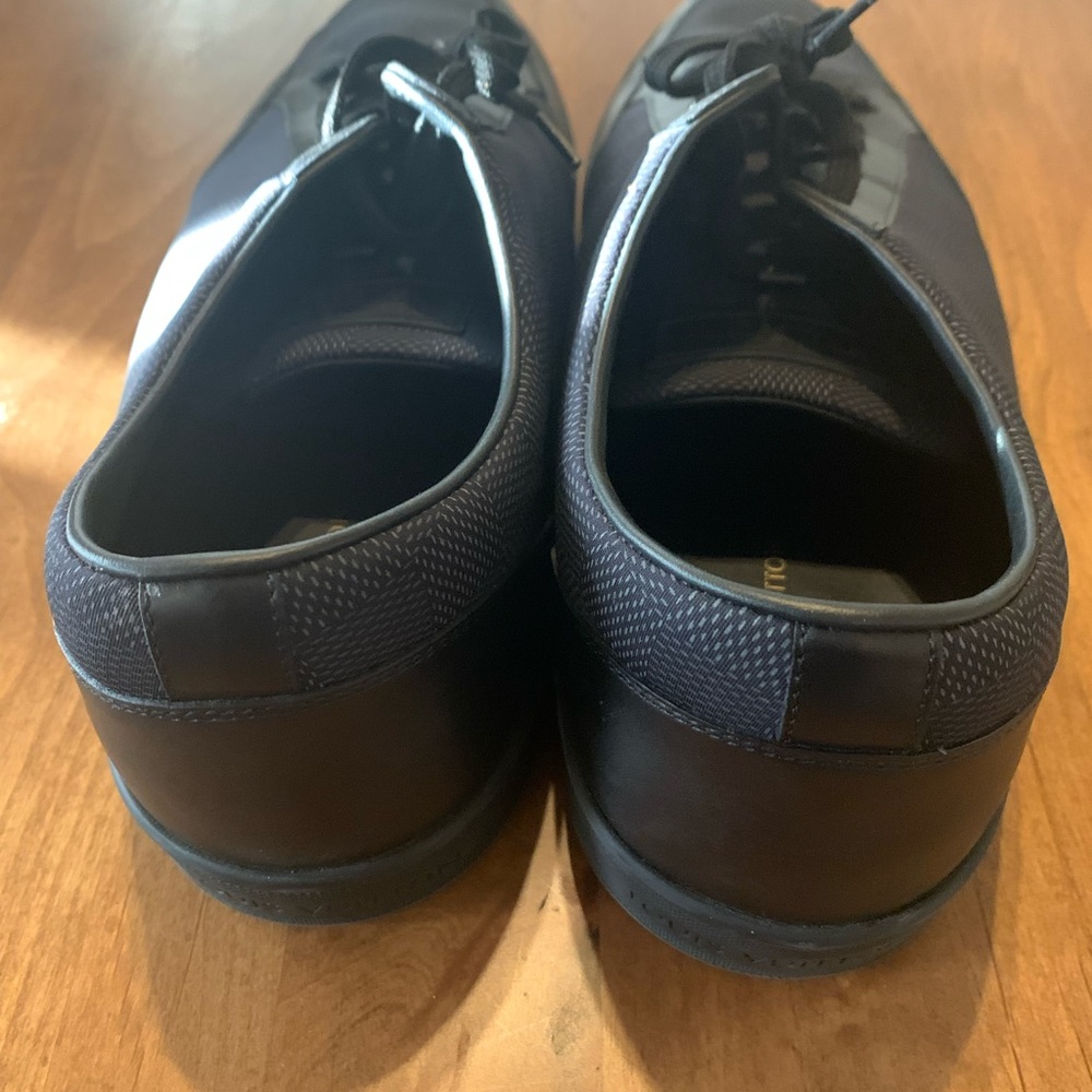 Louis Vuitton Damier triple black low tops - Picture 2 of 9